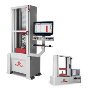 Side load spring testing machine for measuring lateral force