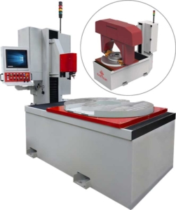 Hardness tester for testing train wheels