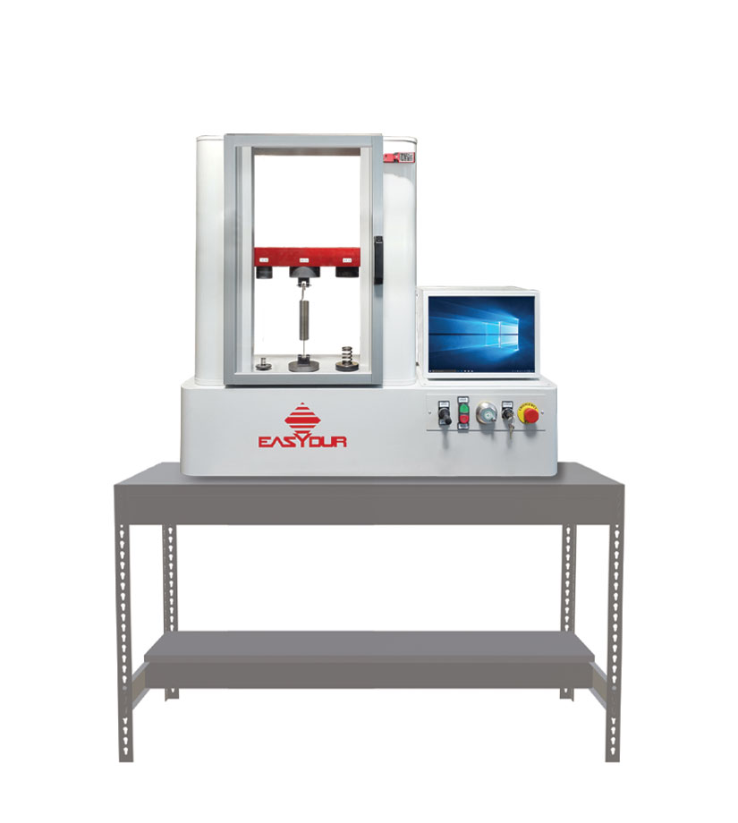 Dyno dinamometro da banco due colonne 10 kN 1000 kg