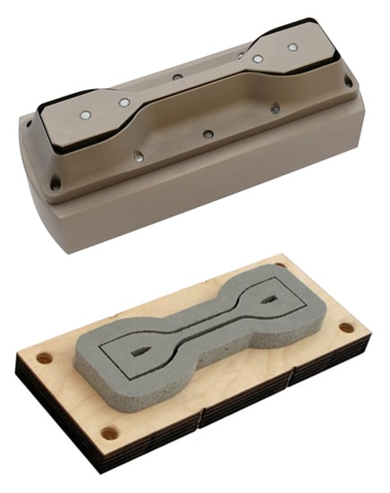 fustella-provini-iso527-astm-e638 Fustella provini iso527 astm e638