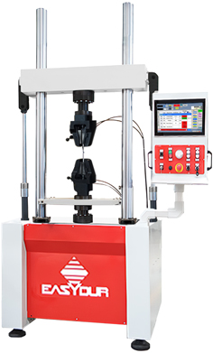 Springs dynamic testing machine with hydraulic cylinder