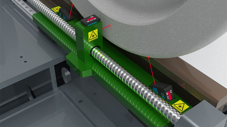 Misurazione del diametro della ruota manuale o con laser