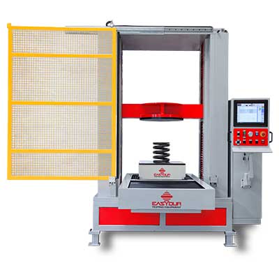 coil spring tester for bogie workshop